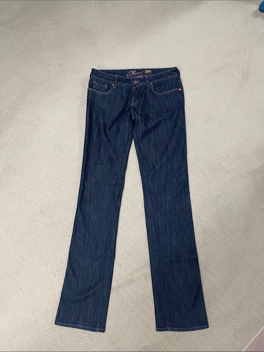 Mavi Women’s  Dark Indigo Straight Jeans Tall